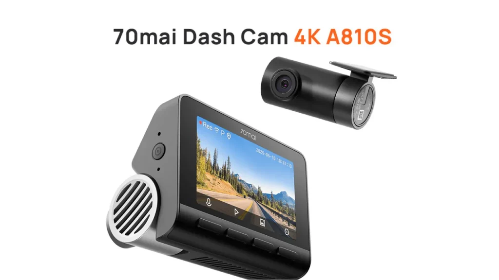 70mai เปิดตัวกล้องติดรถยนต์รุ่นเรือธงใหม่ล่าสุด A810S มอบความคมชัดระดับ 4K อย่างเหนือชั้น